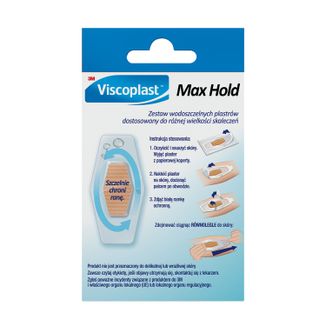 Viscoplast Max Hold, plastry wodoszczelne, oddychające, 12 sztuk - 3 - zdjęcie produktu