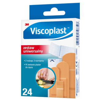 Viscoplast, plastry z opatrunkiem, zestaw uniwersalny, 24 sztuki - 3 - zdjęcie produktu