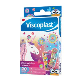 Viscoplast Magiczne, plastry dla dzieci, 20 sztuk - 3 - zdjęcie produktu