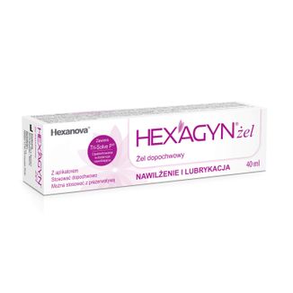 Hexagyn, żel dopochwowy, 40 ml - zdjęcie produktu