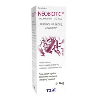 Neobiotic 11,72 mg/g, zawiesina, aerozol na skórę, 16 g - 3 - zdjęcie produktu