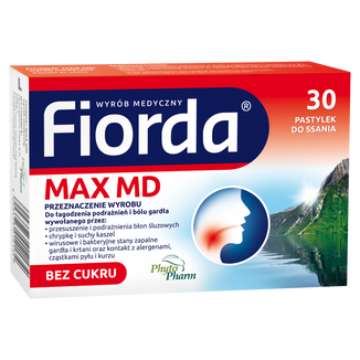 Fiorda Max MD, 30 pastylek do ssania - 2 - zdjęcie produktu