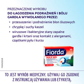 Fiorda Max MD, 30 pastylek do ssania - 5 - zdjęcie produktu