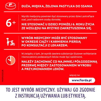 Fiorda Max MD, 30 pastylek do ssania - 7 - zdjęcie produktu