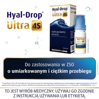 Hyal-Drop Ultra 4S, nawilżające krople do oczu, 10 ml - 3 - zdjęcie produktu
