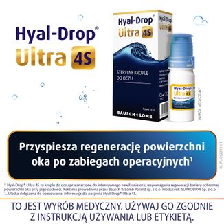 Hyal-Drop Ultra 4S, nawilżające krople do oczu, 10 ml - 6 - zdjęcie produktu