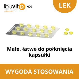 Ibuvit D3 4000 IU, 90 kapsułek - 4 - zdjęcie produktu