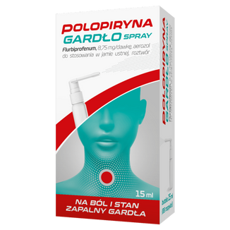 Polopiryna Gardło, spray, 15 ml - zdjęcie produktu