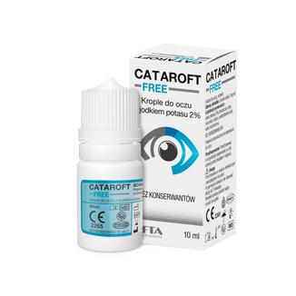 Cataroft Free, nawilżające krople do oczu, 10 ml - zdjęcie produktu