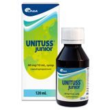 Unituss Junior 60 mg/ 10 ml, syrop, 120 ml - miniaturka zdjęcia produktu