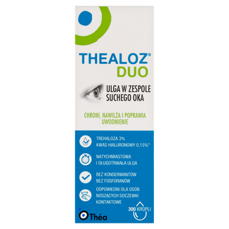 Thealoz Duo, krople do oczu, 10 ml - 2 - zdjęcie produktu
