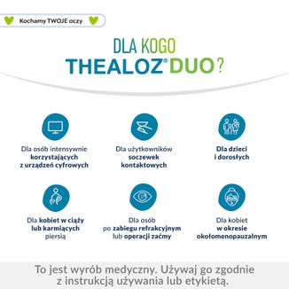 Thealoz Duo, krople do oczu, 10 ml - 7 - zdjęcie produktu