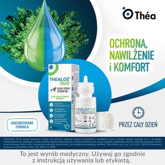Thealoz Duo, krople do oczu, 10 ml - 9 - zdjęcie produktu