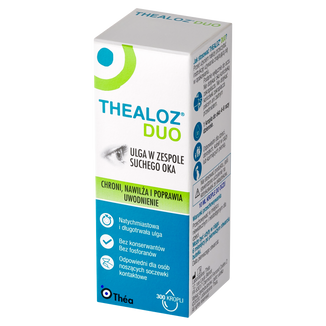 Thealoz Duo, krople do oczu, 10 ml - 2 - zdjęcie produktu