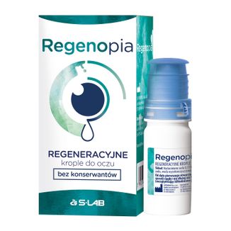 Regenopia, regeneracyjne krople do oczu, 10 ml - zdjęcie produktu