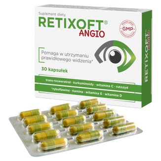 Retixoft Angio, 30 kapsułek - 2 - zdjęcie produktu