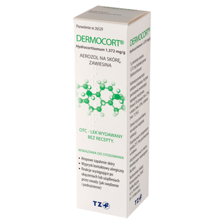 Dermocort 1,372 mg/g, zawiesina, aerozol na skórę, 38,25 g - 4 - zdjęcie produktu
