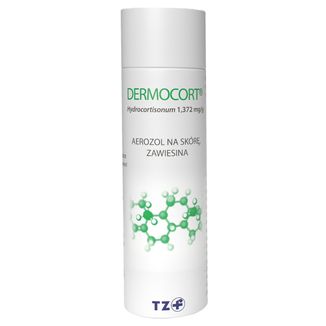 Dermocort 1,372 mg/g, zawiesina, aerozol na skórę, 38,25 g - 2 - zdjęcie produktu