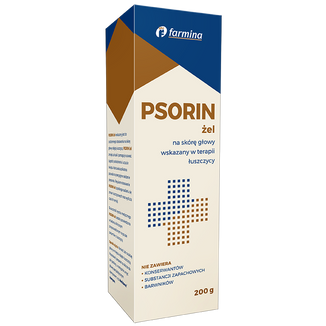 Psorin, żel na skórę głowy wskazany w terapii łuszczycy, 200 g - 2 - zdjęcie produktu