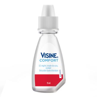 Visine Comfort 0,5 mg/ml, krople do oczu, roztwór, 15 ml - 3 - zdjęcie produktu
