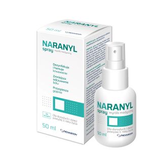 Naranyl, spray dla dorosłych i dzieci powyżej 3 roku życia, ze srebrem, 50 ml - zdjęcie produktu