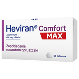 Heviran Comfort Max 400 mg, 60 tabletek - miniaturka zdjęcia produktu