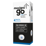 Maxigra Go 25 mg, 4 tabletki powlekane - miniaturka zdjęcia produktu
