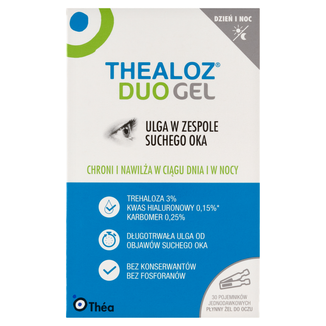 Thealoz Duo Gel, płynny żel do oczu, 0,4 g x 30 pojemników jednodawkowych - 2 - zdjęcie produktu