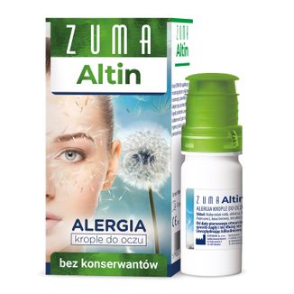 Zuma Altin, krople do oczu, 10 ml - zdjęcie produktu