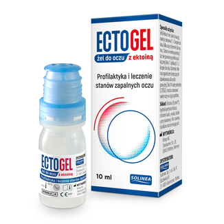 Ectogel, żel do oczu z ektoiną, 10 ml - zdjęcie produktu