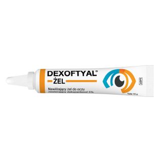 Dexoftyal, nawilżający żel do oczu zawierający dekspantenol 5%, 10 g - 2 - zdjęcie produktu