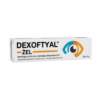 Dexoftyal, nawilżający żel do oczu zawierający dekspantenol 5%, 10 g - 4 - zdjęcie produktu