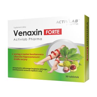 Activlab Pharma Venaxin Forte, 30 tabletek - zdjęcie produktu