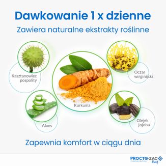 Procto-Zac Relief, czopki doodbytnicze, 10 sztuk - 3 - zdjęcie produktu