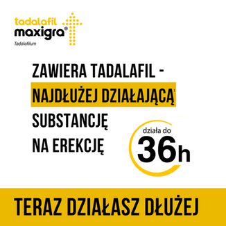 Tadalafil Maxigra 10 mg, 2 tabletki - 2 - zdjęcie produktu