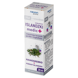 Islandzki Medic+, spray do gardła z nanosrebrem, smak truskawkowo-miętowy, 30 ml - miniaturka zdjęcia produktu