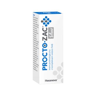 Procto-Zac Silver, krem proktologiczny z kompleksem srebra TIAB, 25 ml - zdjęcie produktu