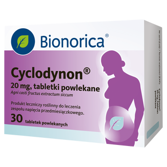 Cyclodynon 20 mg, 30 tabletek powlekanych - 2 - zdjęcie produktu