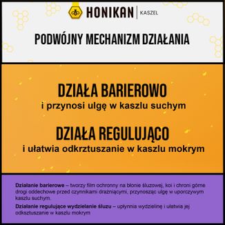 Honikan Kaszel, syrop dla dzieci od 12 lat i dorosłych, 230 g - 5 Honikan Kaszel, syrop dla dzieci od 12 lat i dorosłych, 230 g - 5 - zdjęcie produktu