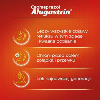 Esomeprazol Alugastrin 20 mg, 14 kapsułek dojelitowych - 4 - zdjęcie produktu