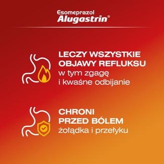 Esomeprazol Alugastrin 20 mg, 14 kapsułek dojelitowych - 6 - zdjęcie produktu