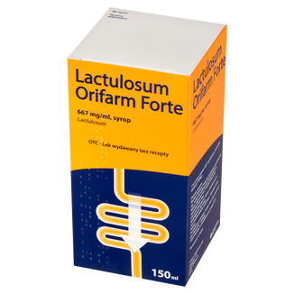 Lactulosum Orifarm Forte 667 mg/ml, syrop, 150 ml - 3 - zdjęcie produktu