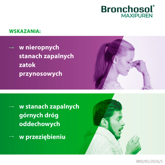 Bronchosol Maxipuren 200 mg, 30 kapsułek dojelitowych miękkich - 7 - zdjęcie produktu