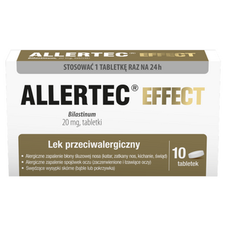 Allertec Effect 20 mg, 10 tabletek - 2 - zdjęcie produktu