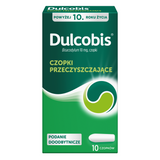 Dulcobis 10 mg, czopki doodbytnicze, 10 sztuk - miniaturka zdjęcia produktu