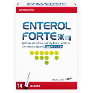 Enterol Forte 500 mg, 14 saszetek - zdjęcie produktu