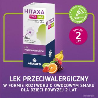 Hitaxa Fast Kids 0,5 mg/ ml, 60 ml - 4 - zdjęcie produktu