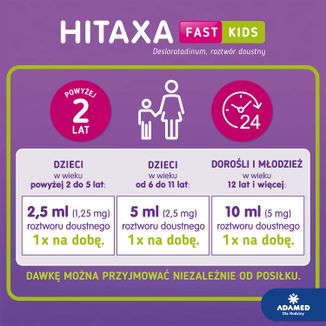 Hitaxa Fast Kids 0,5 mg/ ml, 60 ml - 6 - zdjęcie produktu