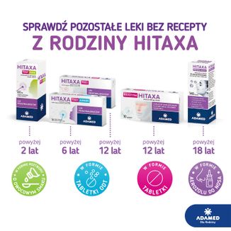 Bilastyna Hitaxa 20 mg, 10 tabletek - 8 - zdjęcie produktu