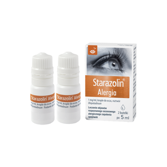 Starazolin Alergia 1 mg/ ml, krople do oczu, 2 x 5 ml - 3 - zdjęcie produktu